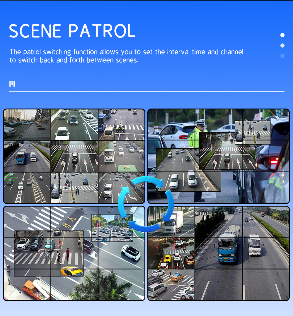 70mm W ×140mm D ×25mm H Multi-Screen Video Wall Processor with RS232/RS485/TTL