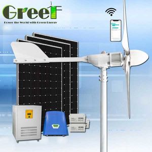 Cheap 1KW 2KW 3KW New Energy Wind Turbine Generator With Off Grid / On Grid System for sale