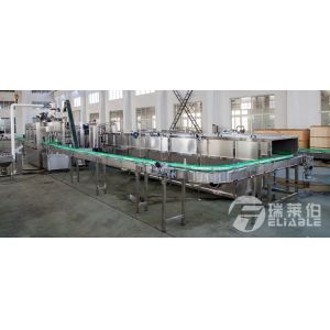 Juice / Draught Glass Bottle Filling Machine Automatic 1500ml Soft Drink