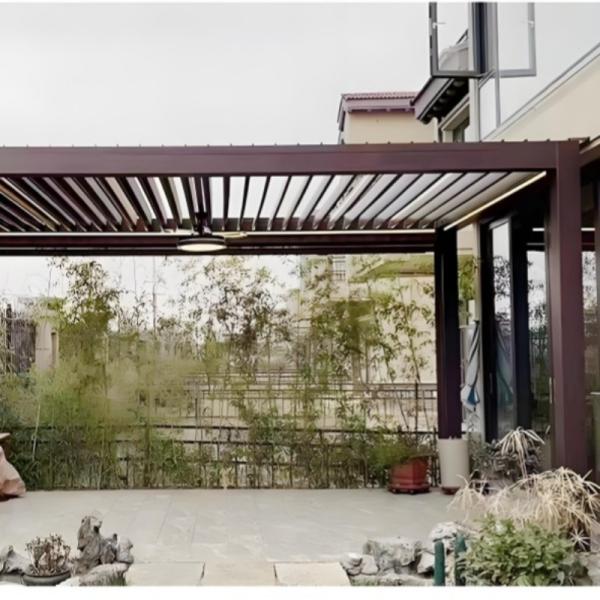 Quality Customizable Aluminum Sun Shade Pergola Extreme Climate Resistance For Harsh Environments wholesale
