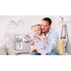 Cheap 1.2W Energy Saving Medical Mesh Nebulizer with Adjustable Atomization for sale