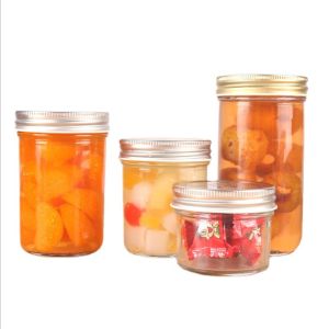 200ml 300ml Mason Glass Storage Jars Eco Friendly Standard Packing