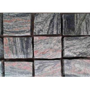 Multi Color Red China Nutral Stone Granite 12X12 Paving facing the cap tiles