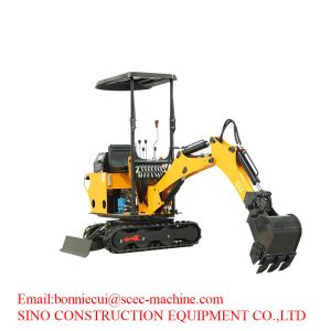 8.2kw 0.02CBM 0.8 Ton Hydraulic Crawler Excavator