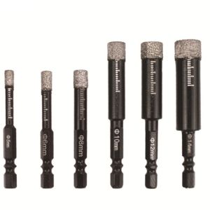 5-16mm Brazed Diamond Hole Cutter For Glass Ceramic Tiles Marble And Granite