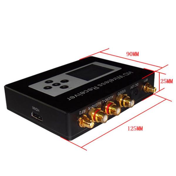 COFDM Cctv Wireless Video Transmitter And Receiver , Miniature Transmitter And