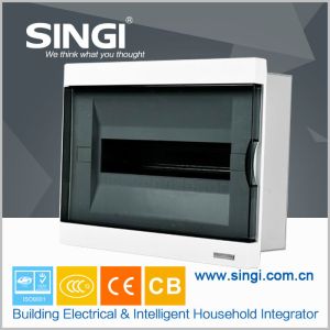 SINGI GNB5012 electrical distribution box 12 ways transparent power distribution