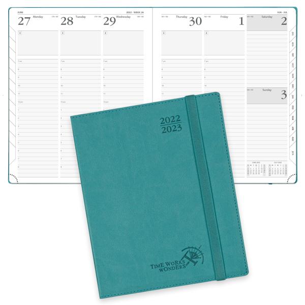 Quality Donau Blue Academic Weekly 365 Days Planner With Hourly Schedule wholesale