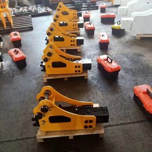 Cheap SB30 Side Hydraulic Rock Breaker Hammers 53mm Chisel Carried By A 2-5 Ton for sale