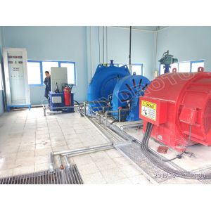 Hydropower equipment small Francis Water Turbine With Generator, Valve,Speed