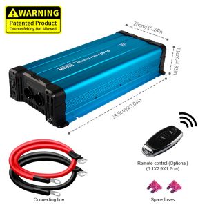 CE Multiscene Pure Sine Wave Inverter 3500 Watt Practical 2.1A USB