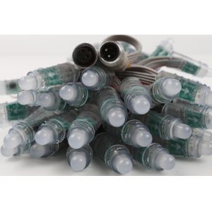 Bullet Type IP67 Waterproof 12MM LED Pixel Full Color RGB Individually