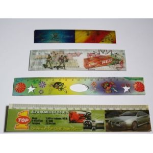 PLASTIC LENTICULAR flip lenticular printing 3D cartoon color plastic ruler for