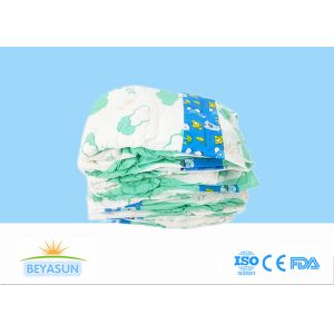 PP Tape OEM Design Pampering Newborn Baby Diapers With PE Backsheet Film