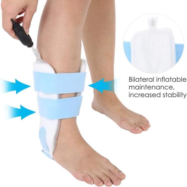 Quality Air Pump Ankle Support Splint Reduce Swelling Inflammation For Sprain Arthritis wholesale