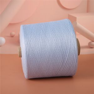 Recyclable Durable Polyester Ring Spun Yarn , Multi Function Ring Spun Polyester