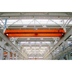 Cabin Control Hoist Double Girder Overhead Crane For Warehouse
