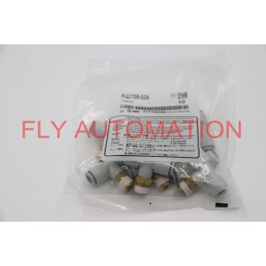 China Public Size Pneumatic Tube Fittings T Shaped Fast Change Connector SMC KQ2T08-02A on sale