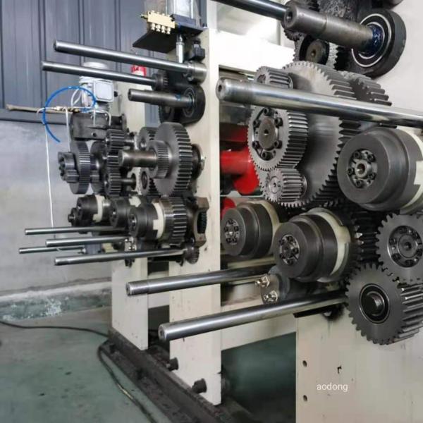 Carton 4 Color 3p Flexo Printing Slotting Die Cutting Machine