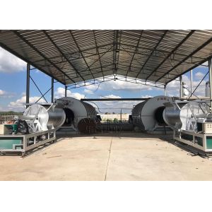 Cheap 20 Tons Municipal Batch Pyrolysis Plant Industrial Scale for sale