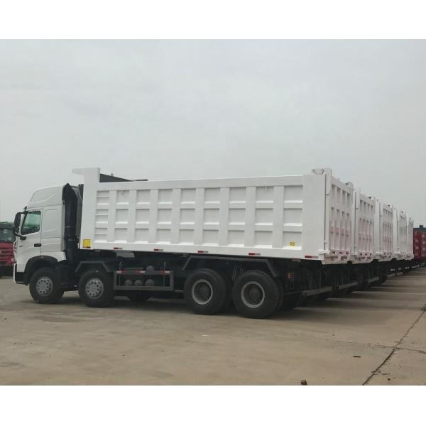 8x4 Howo A7 371HP Heavy Duty Dump Truck With HW76 Cabin And ZF Steering