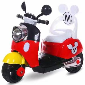 2023 Style Electric Children's Motorcycle Ride On Car with Three Wheels and PP Plastic