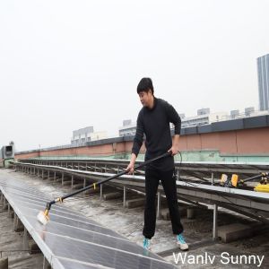 Professional Solar Panel Cleaner with Extended Handle and Spray Function in Wuxi