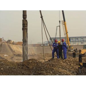 290A 150kW Vibroflot Equipment With Vibro Replacement Stone Column Technique