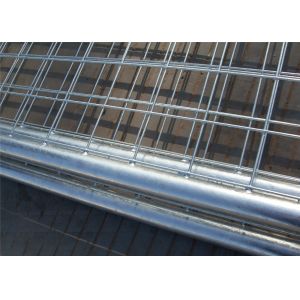 Anti Rust Temporary Fence Panels Galvanized Construction Fencing Removable