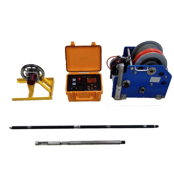 Automated Electric Borehole Logging System With Stainless Steel Cable