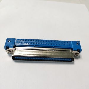 64 Pin DDK Centronic Male R/A PCB Connector with Boardlock Certified UL