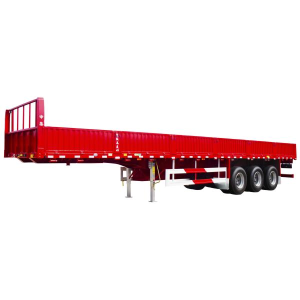 The latest design of a car dedicated to Africa multi-use of high-strength steel manufacturing railing semi-trailer