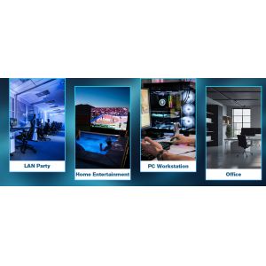 9 Port Unmanaged 2.5G Ethernet Switch With 10G Uplink SFP Port 60Gbps Backplane