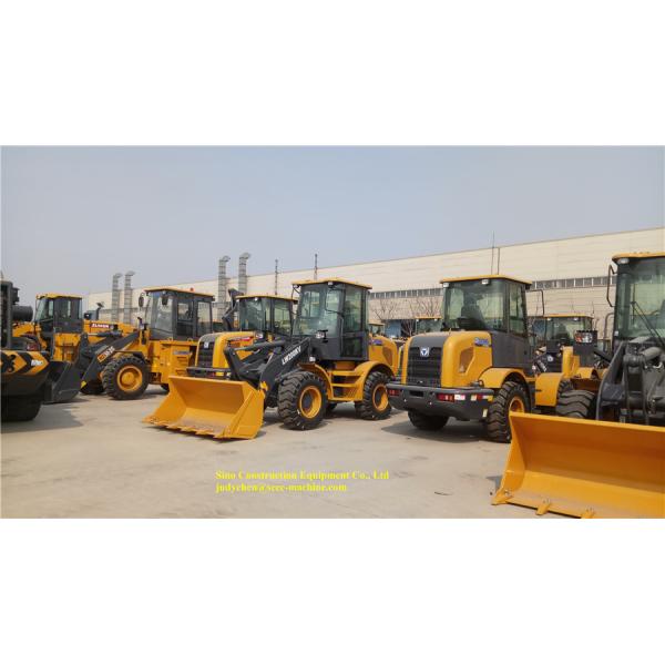 Quality 1.1M3 2Ton Mini Shovel Wheel Loader Machines Used In Road Construction LW200KV wholesale