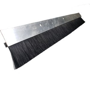 Dustproof Aluminum Alloy Brush Seal Strip Brush For Door Seal