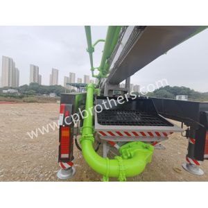 Delivery 2019 Used Concrete Pump Truck 47m for Feeding Height 1540