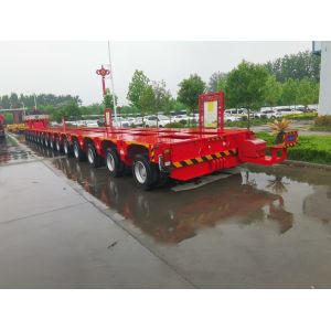 Cheap 24 Axles Hydraulic Steering Multi Axle Modular Trailer Versatile Applications for sale