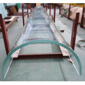 Load Resistant Tempered 6mm Precision Bent Glass For Window