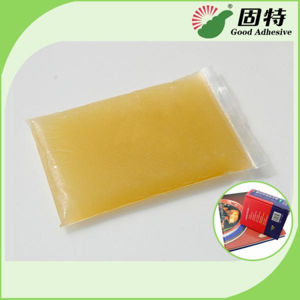 Quality Light Amber Block Bookbinding Hot Melt Adhesive Glue , Animal Hide Glue wholesale