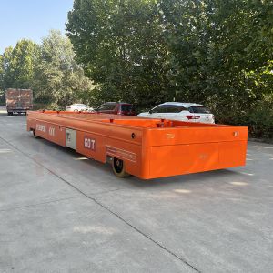 60T Electric Transfer Cart Workshop Foundry Machinery For Large Cargo
