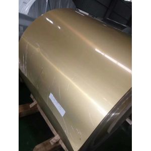 Cheap Metal Gloss Color Coated Galvanized Steel Coil Organic Coating Thickness 20-45μM for sale