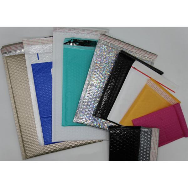 A4 Size Shipping Bubble Mailers , Metallic Bubble Mailer Packing Envelopes For