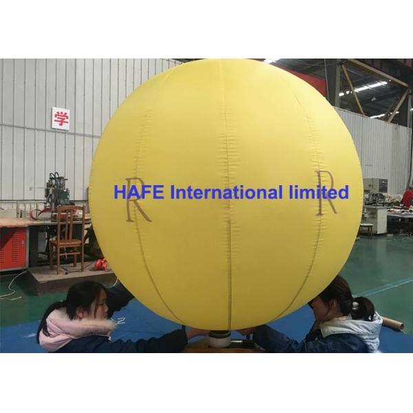 Sealed Lock Air Type Party Inflatable Advertising Balloon 2 Meter With Logo