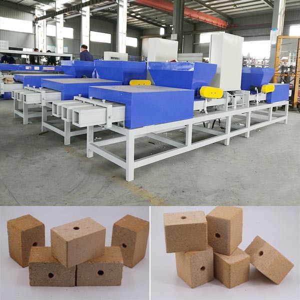Portugal Hydraulic Sawdust Wood Pallet Block Press Machine