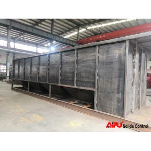 Carbon Steel Solids Control System 20 Cubic Meter Drilling Mud Tank