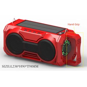 China Customized Portable Rechargeable FM Radio 885g AM SW 3 Bands Music on sale