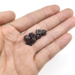 China Mini Metal Polyhedral Dice Dungeons and Dragons High Quality  for Board or Card Game on sale