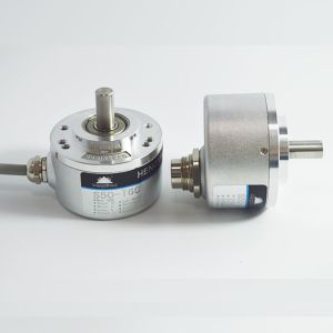 Cheap 50mm Diameter Mechanical Solid Shaft Encoder With Different Resolutions for sale