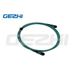 MPO OM3 MTP/MPO 12 Strand Multimode Fiber Optic Cable Patch Cord