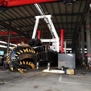 Full Hydraulic Control Diesel Engine Cutter Suction Dredging Equipment for US